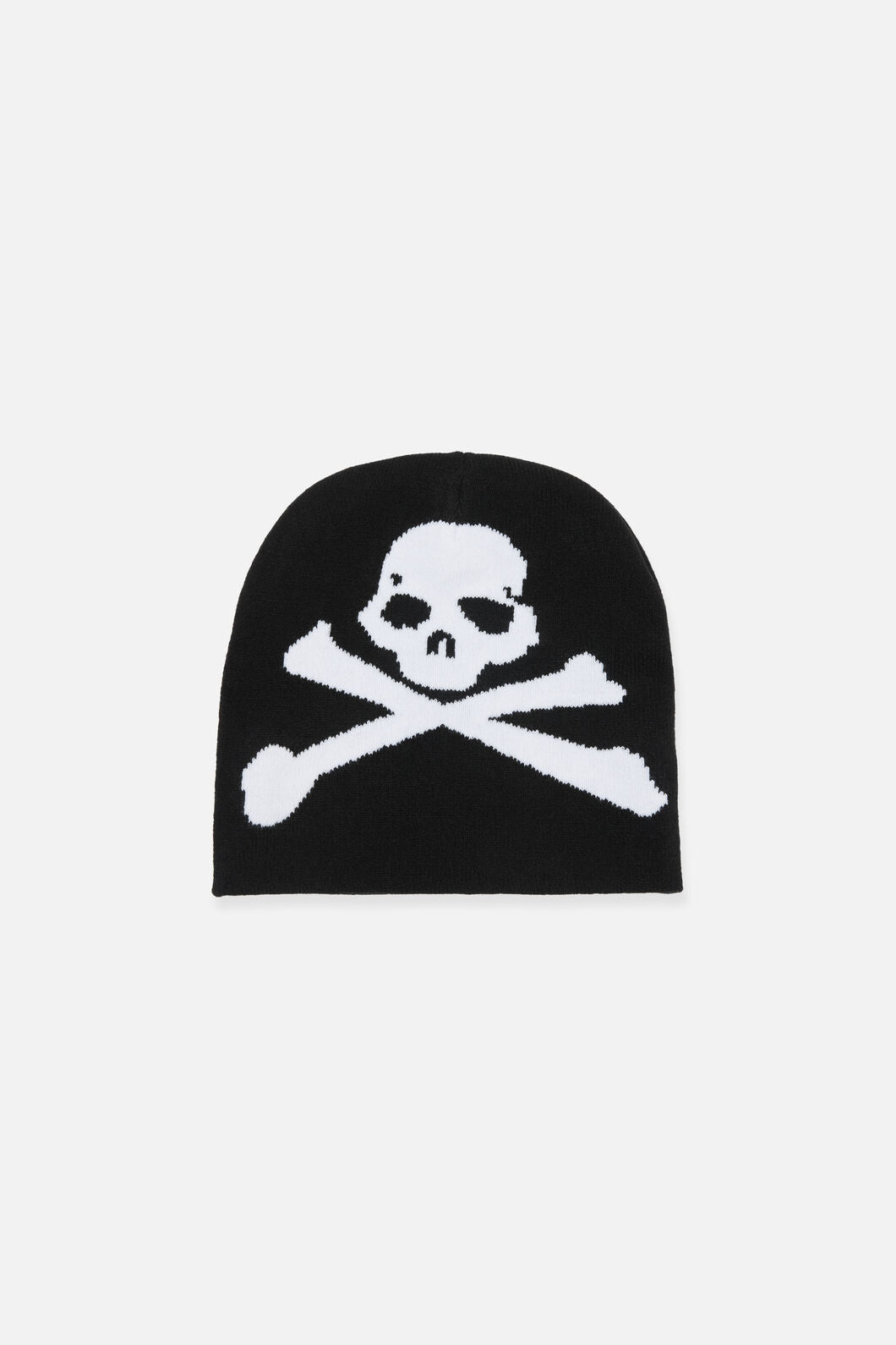 Black Friday - Skull Beanie - black-white