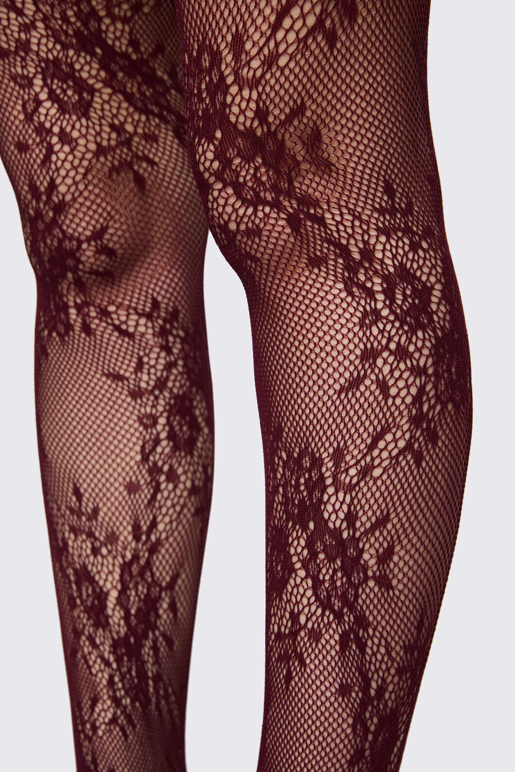Black Friday - Burgundy Budding Romance Tight - burgundy