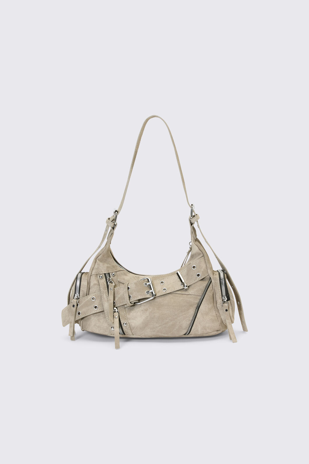 Black Friday - Biker Baddie Bag - beige
