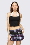 Black Friday - Studded Hip Waist Belt - black