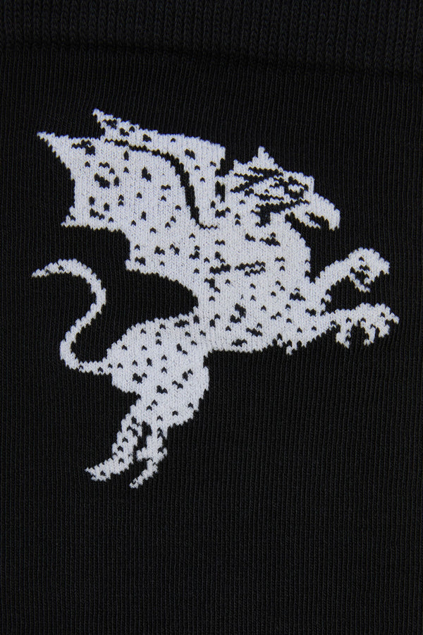 Black Friday - Mythical Creature Socks - black