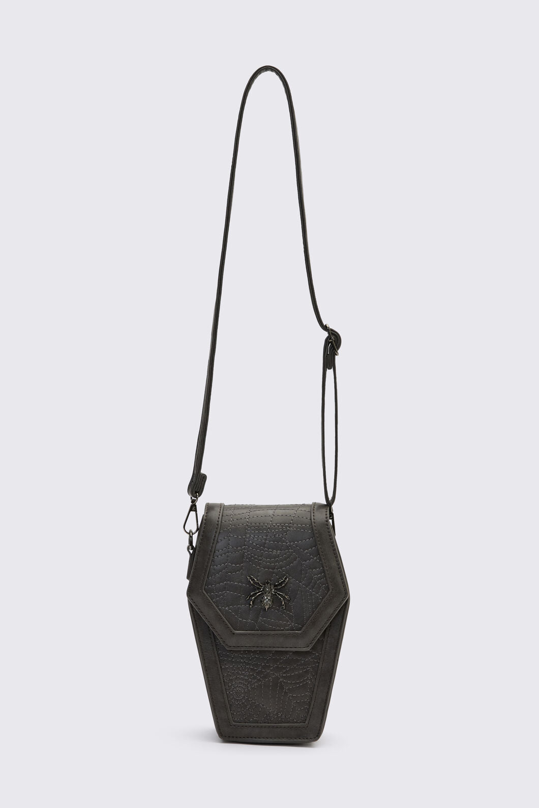 Black Friday - Spider Coffin Two Way Bag - dark-grey