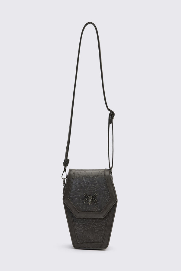 Black Friday - Spider Coffin Two Way Bag - dark-grey