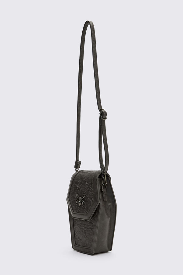 Black Friday - Spider Coffin Two Way Bag - dark-grey