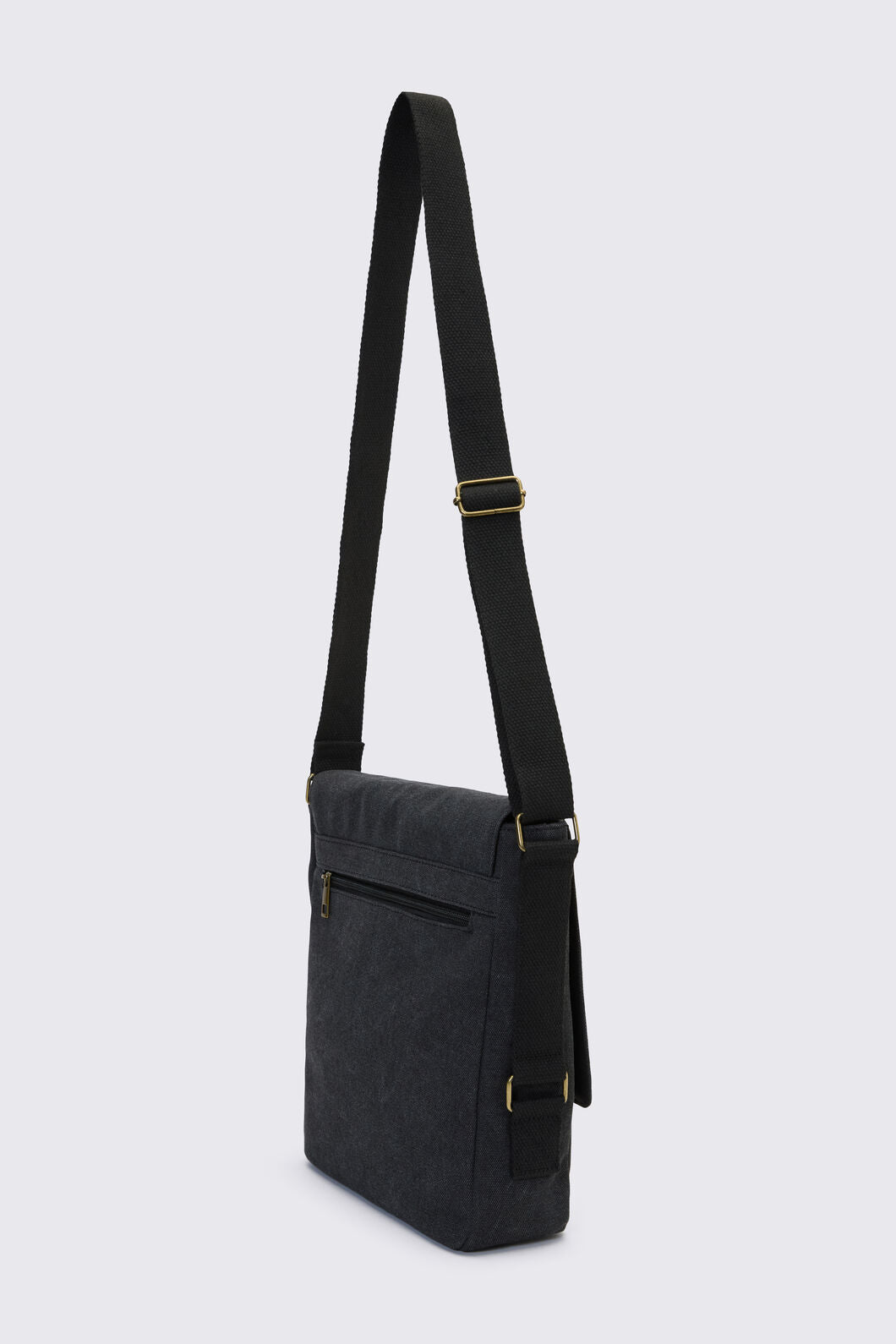 Black Friday - Sunday Embroidered Canvas Bag - black