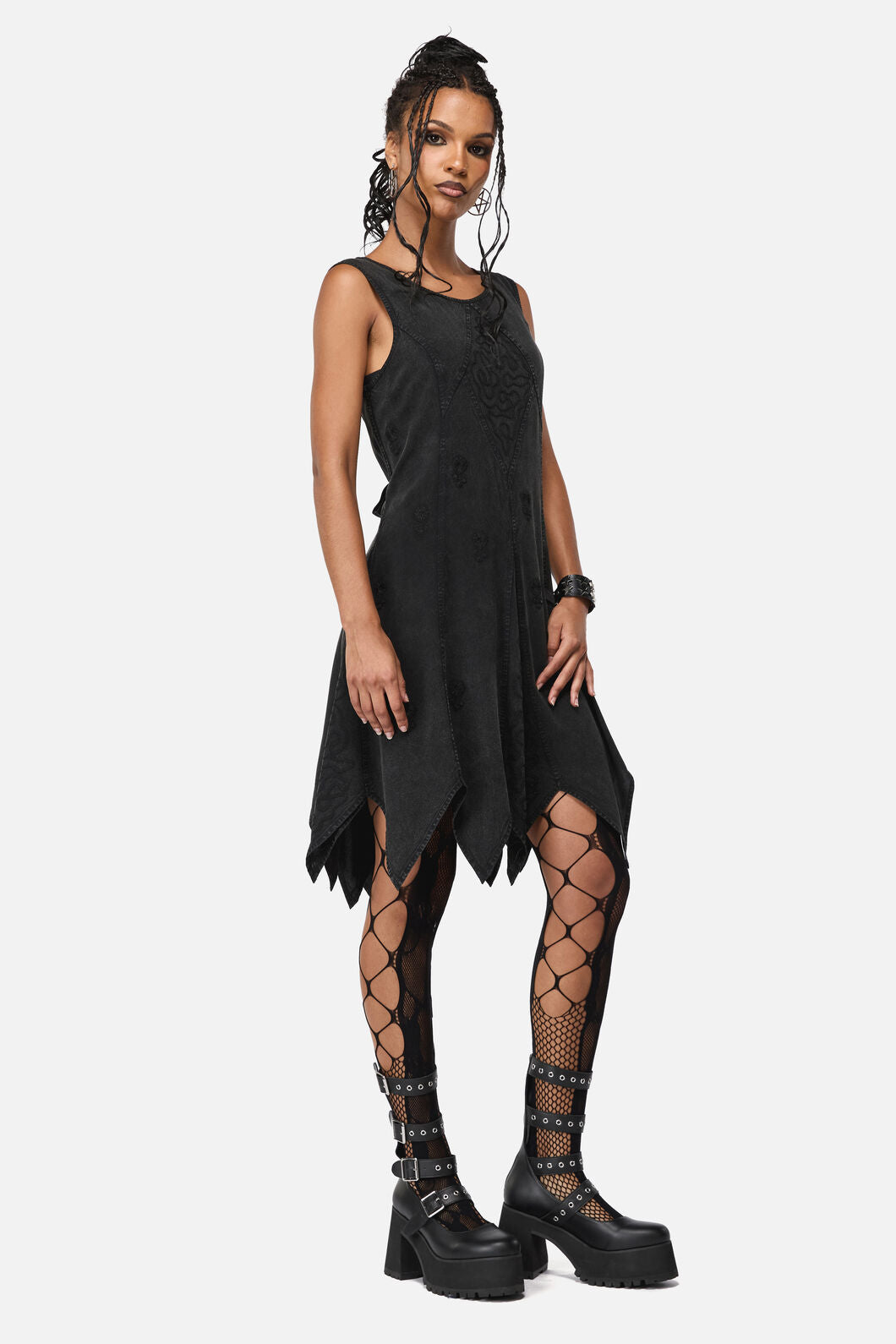 Black Friday - Strapped In Platform Mary Jane - black