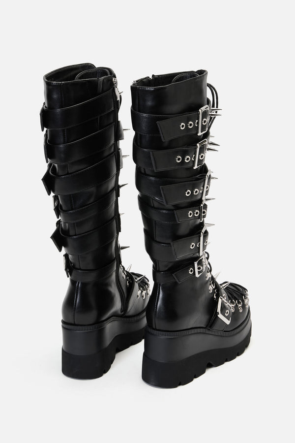 Black Friday - Punked Out Boots - black