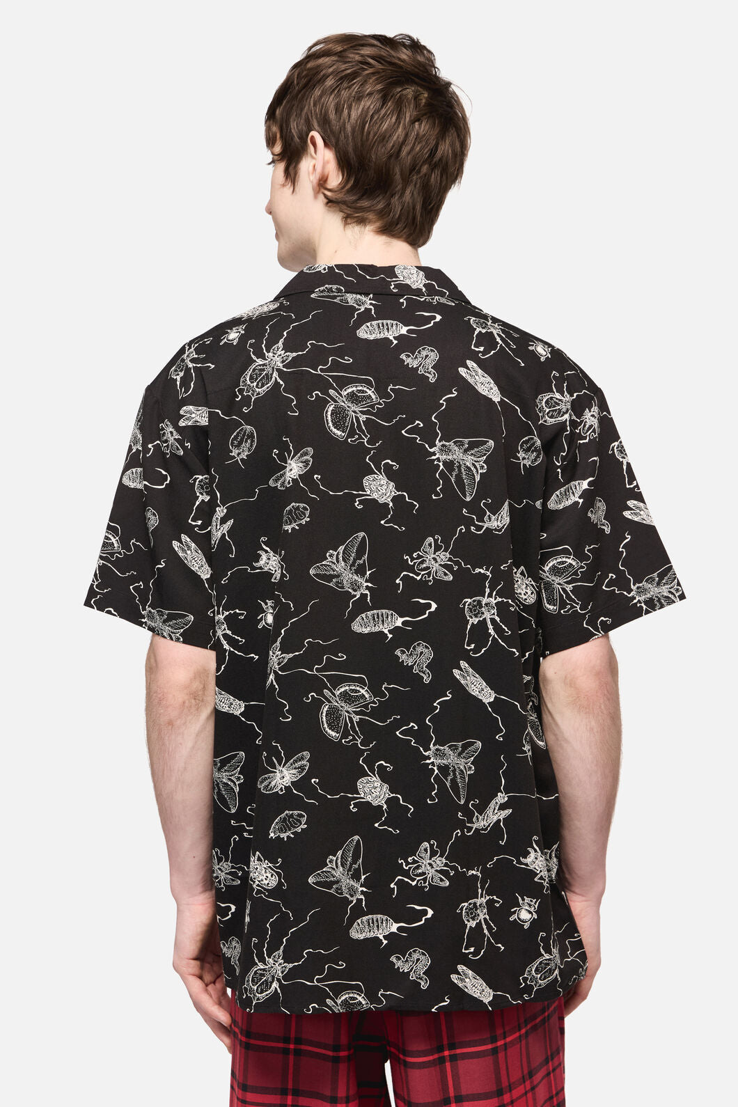 Dangerfield NZ - Dark Pieridae ShortSleeveShirt - black