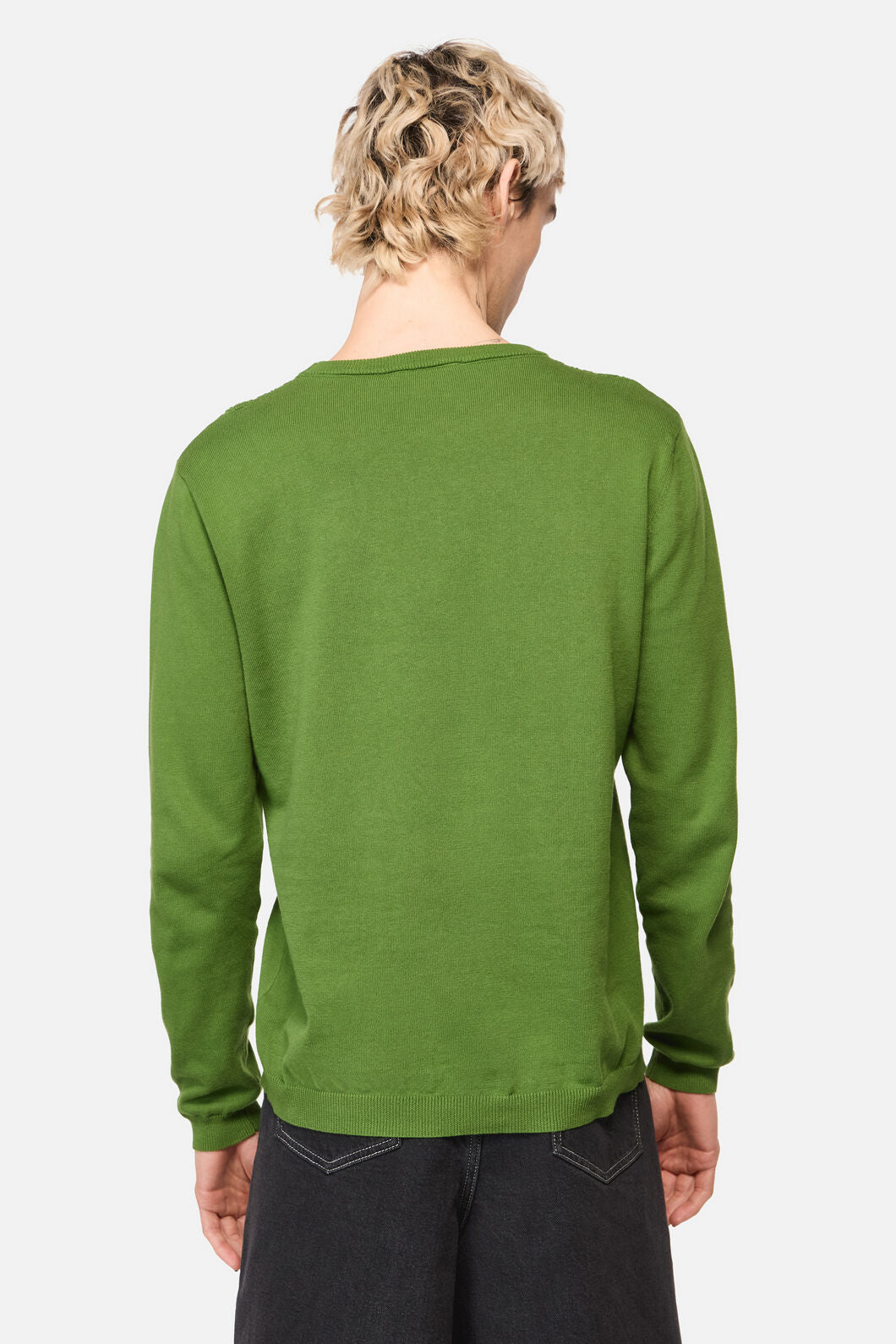Dangerfield NZ - Insect Obsessed Cable Knit Jum - green