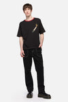 Dangerfield NZ - Dangerous Grunge Crop Tee - black