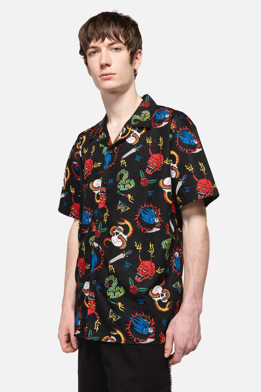 Dangerfield NZ - Dangerous Grunge SS Shirt - multi