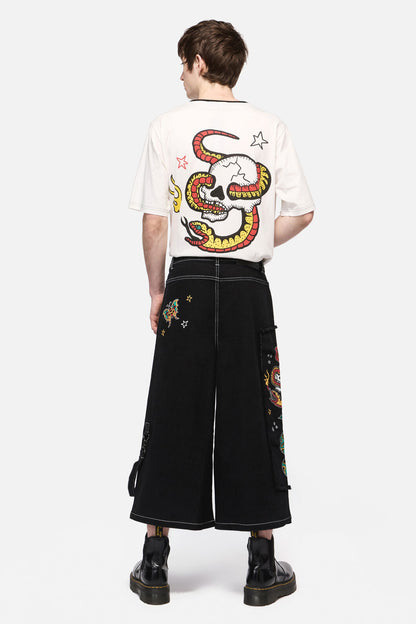 Dangerfield NZ - Lawless Wide Leg Jeans - grey