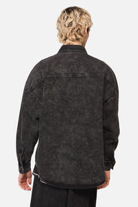 Dangerfield NZ - Lawless Stud LS Shirt - black