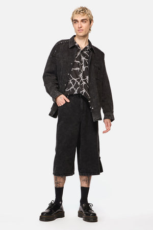 Dangerfield NZ - Lawless Stud LS Shirt - black