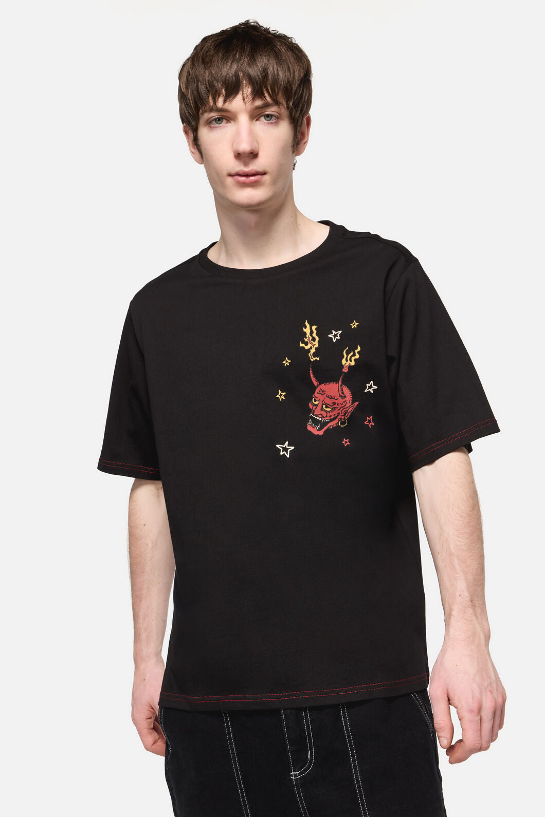 Dangerfield NZ - Lawless Grim Placement Tee - black