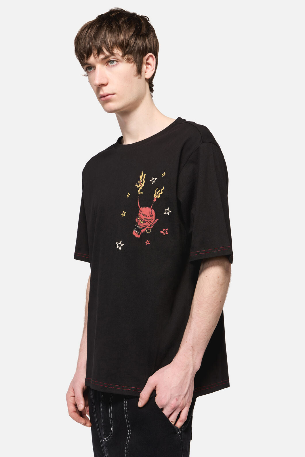 Dangerfield NZ - Lawless Grim Placement Tee - black