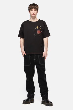 Dangerfield NZ - Lawless Grim Placement Tee - black