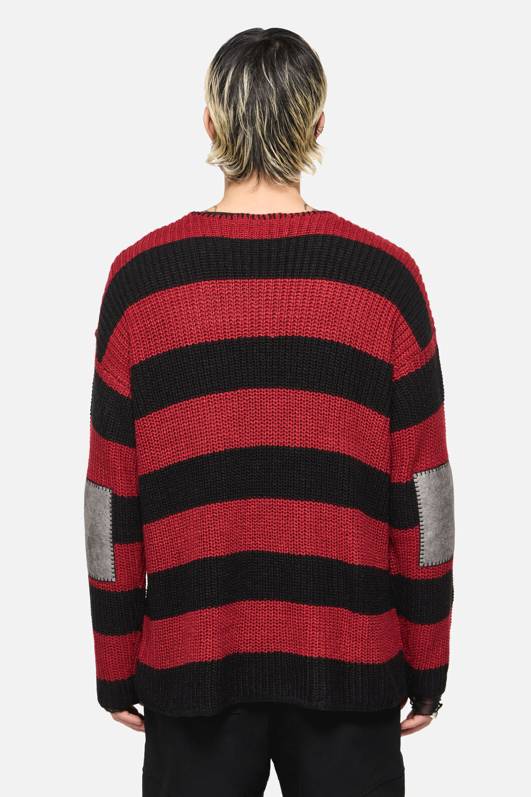 Dangerfield NZ - Piracy Punk Knit Jumper - grey