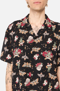 Dangerfield NZ - All Hallows Eve SS Shirt - black