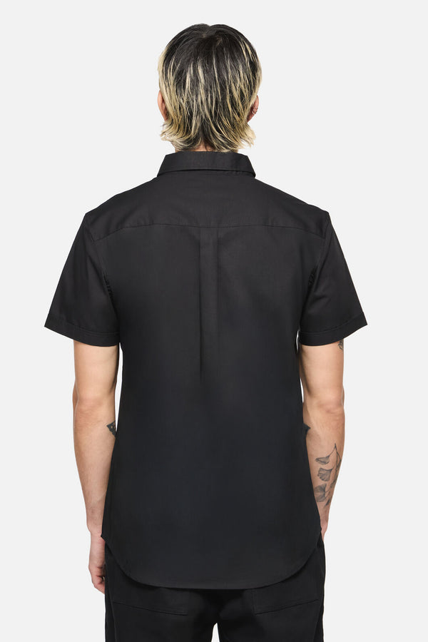 Dangerfield NZ - Seance Goth Short Sleeve Shirt - black