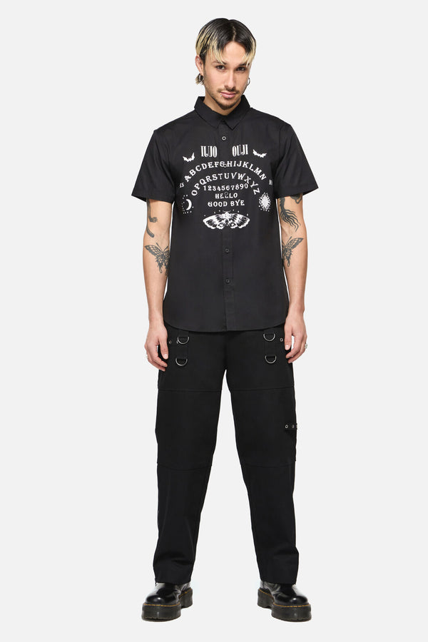 Dangerfield NZ - Seance Goth Short Sleeve Shirt - black