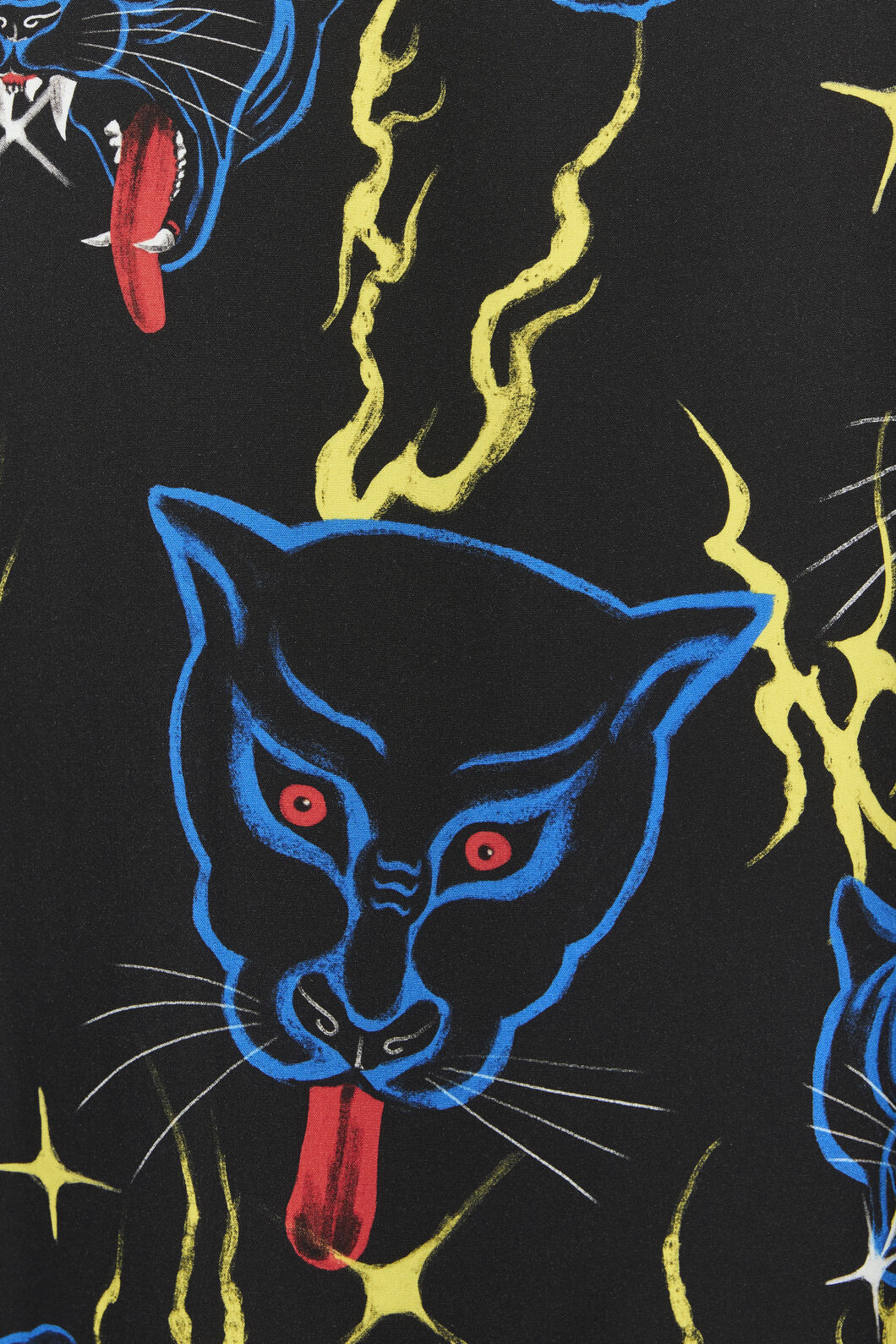 Dangerfield NZ - Panther Punk Short SleeveShirt - black