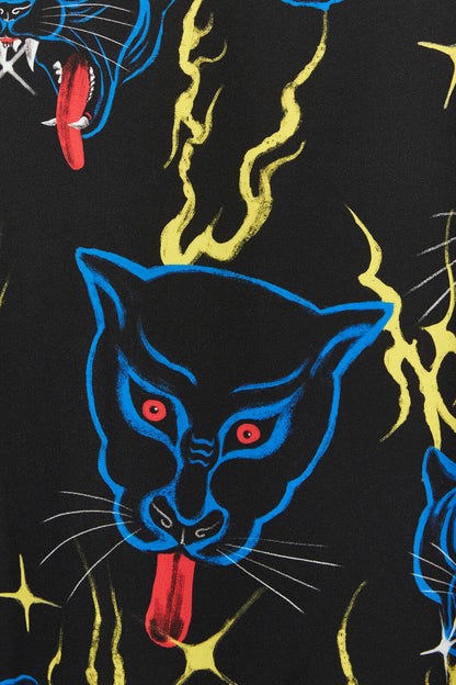 Dangerfield NZ - Panther Punk Short SleeveShirt - black