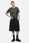 Dangerfield NZ - Signals Goth Trim Cargo Short - black
