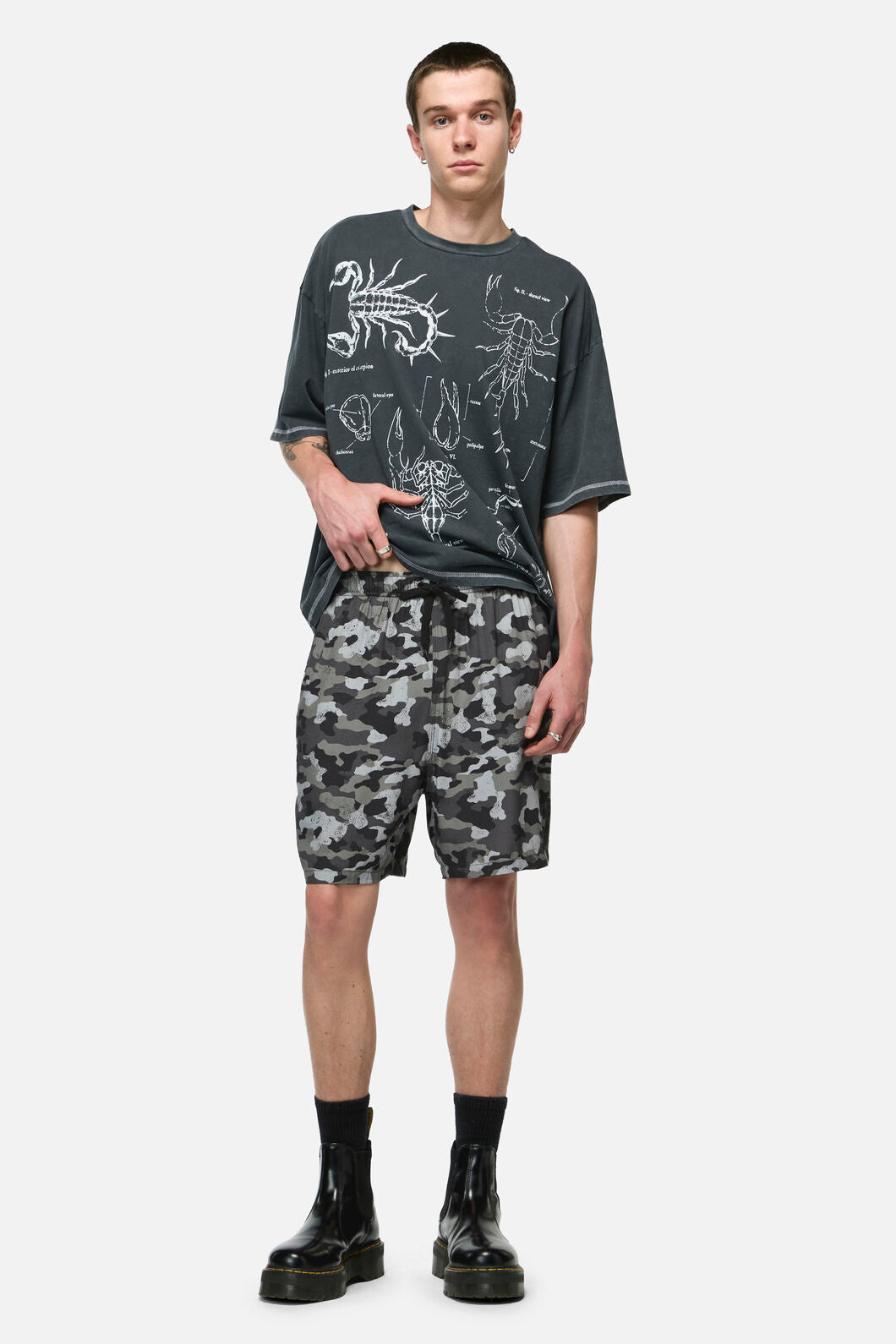 Dangerfield NZ - Disruptive Camo Trunk - grey