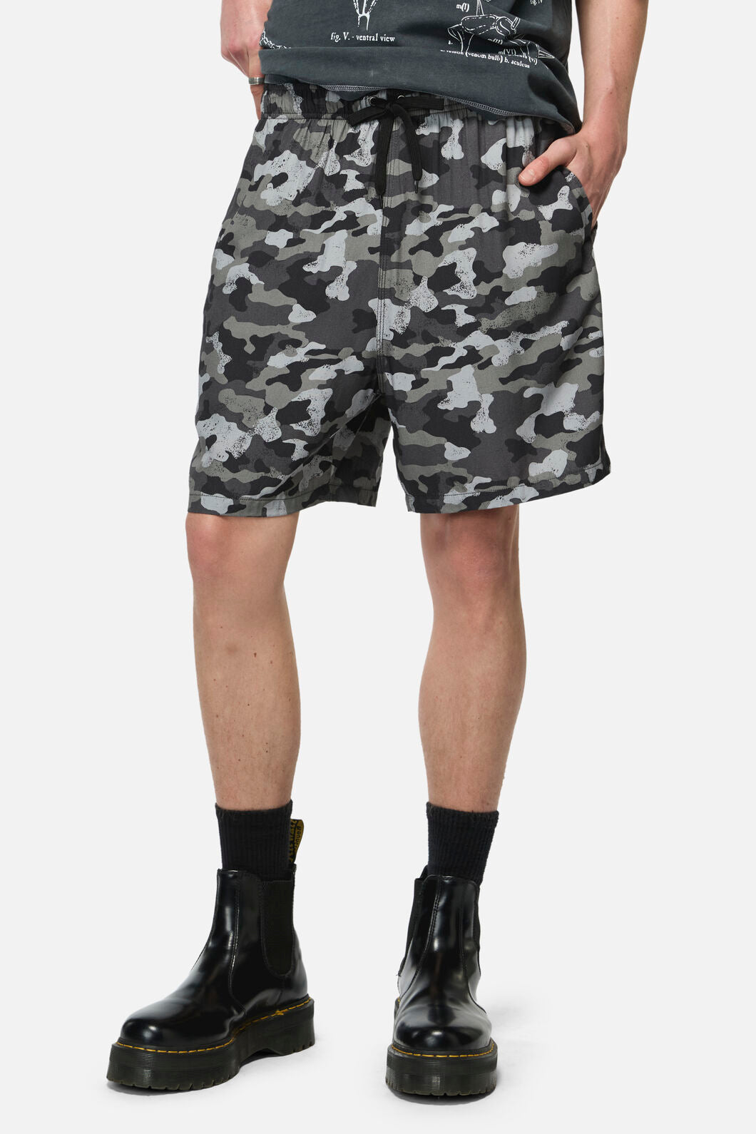 Dangerfield NZ - Disruptive Camo Trunk - grey