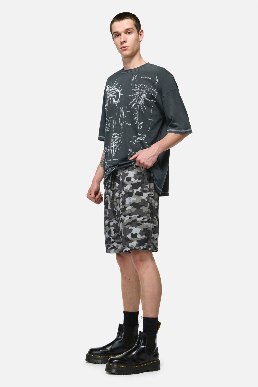 Dangerfield NZ - Disruptive Camo Trunk - grey