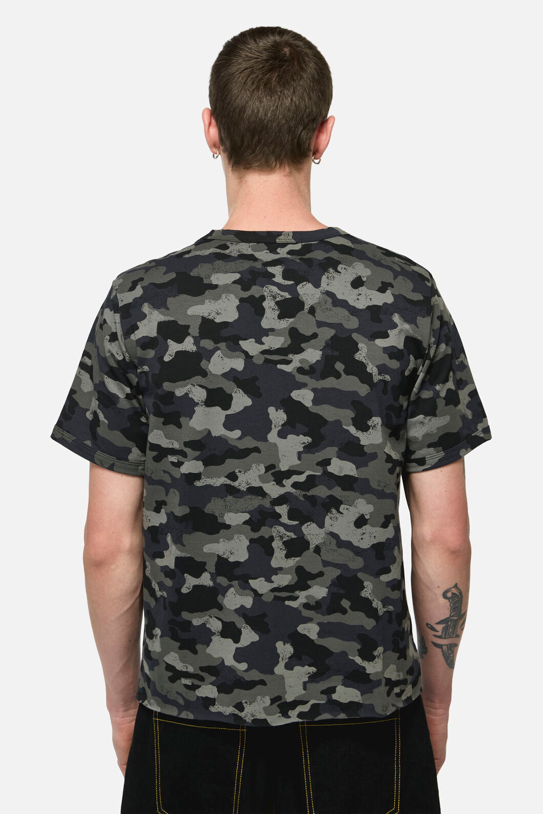 Dangerfield NZ - Disruptive Camo Grunge Tee - grey
