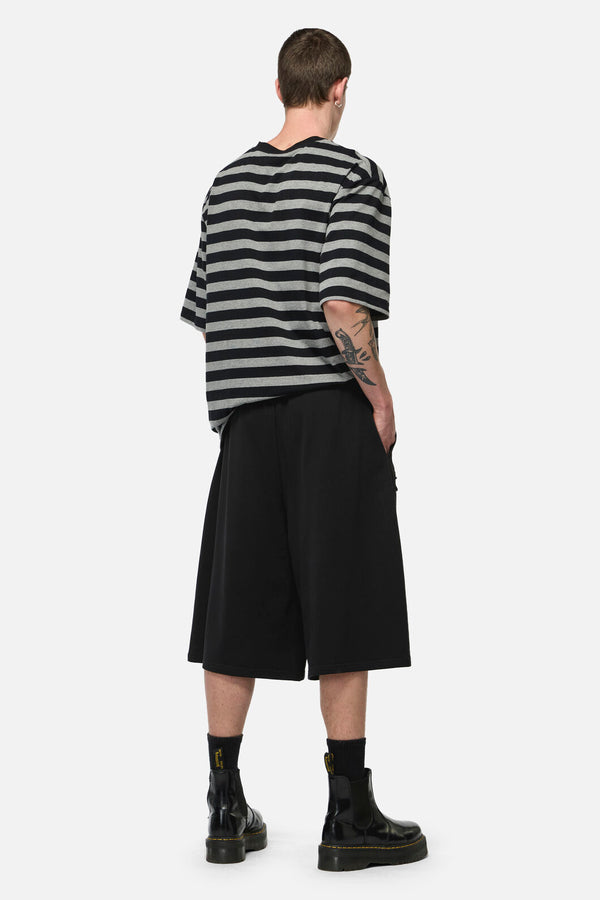 Dangerfield NZ - Disruptive Cutout Camo Shorts - black