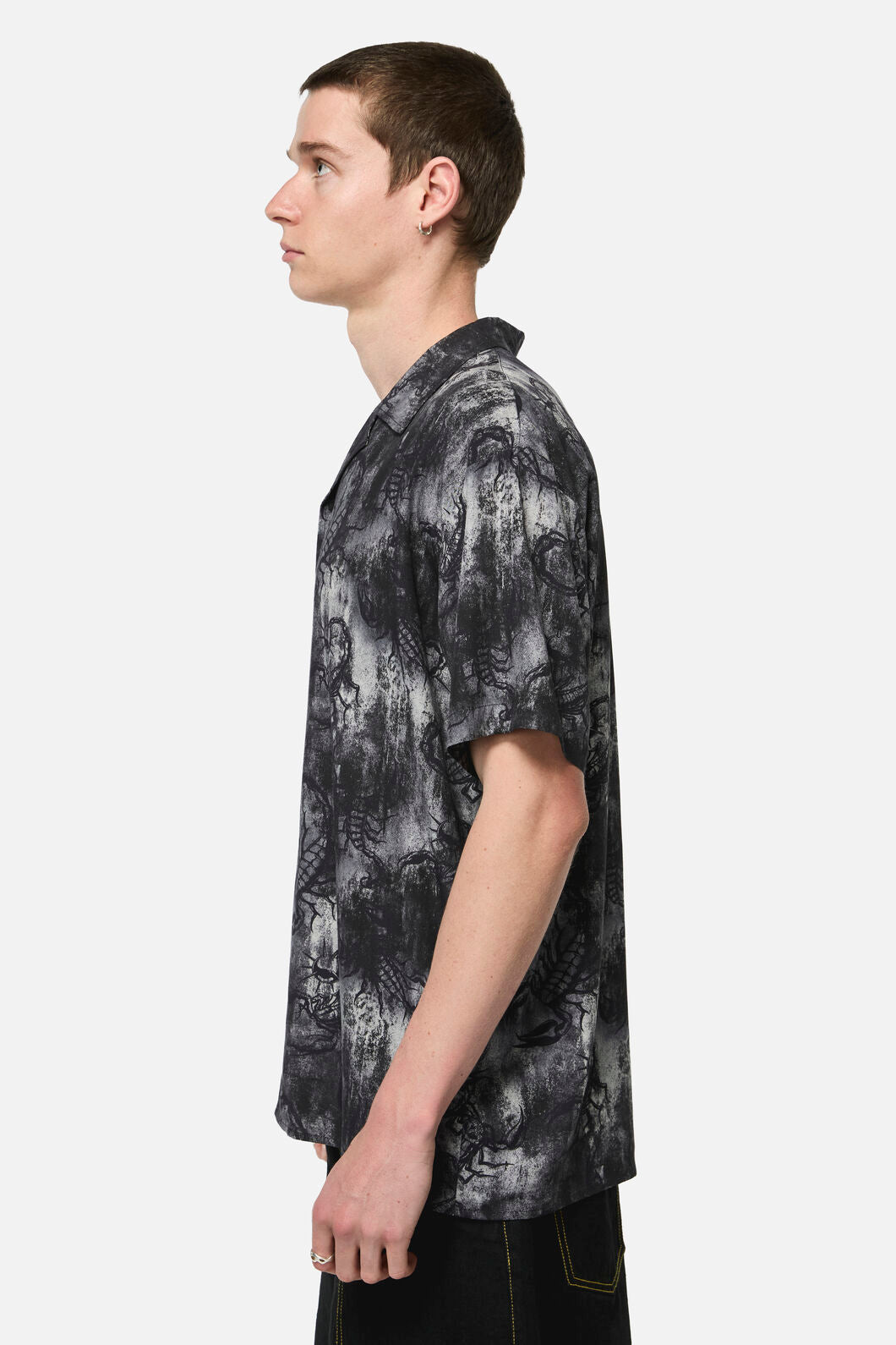 Dangerfield NZ - Scorpius Goth SS Shirt - grey