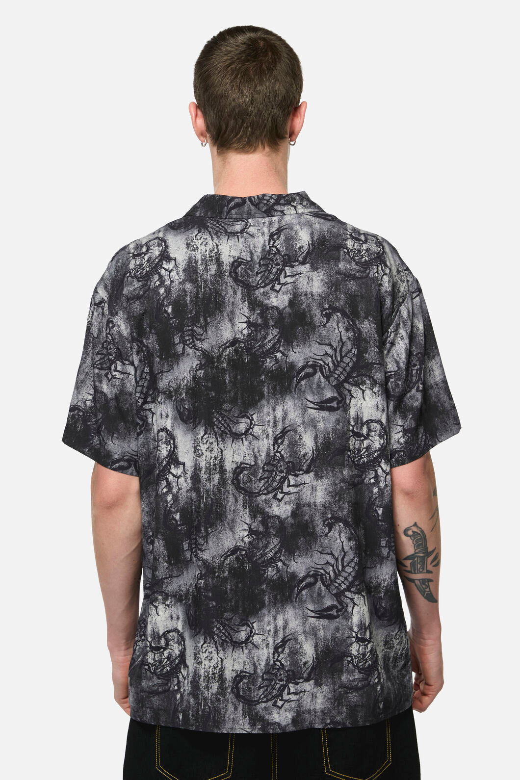 Dangerfield NZ - Scorpius Goth SS Shirt - grey