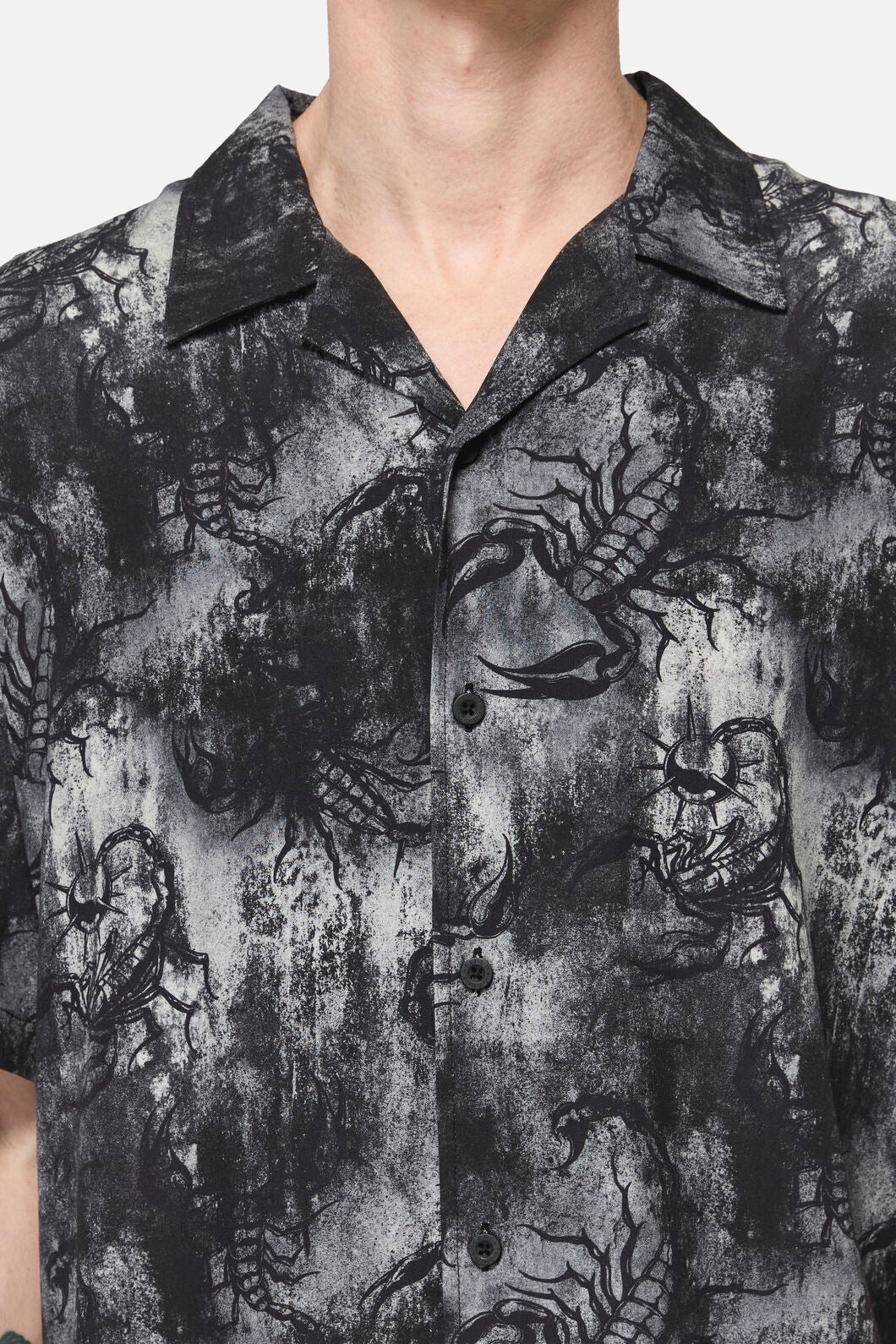 Dangerfield NZ - Scorpius Goth SS Shirt - grey