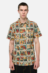 Dangerfield NZ - Tarot Print Goth SS Shirt - multi