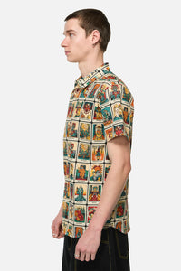 Dangerfield NZ - Tarot Print Goth SS Shirt - multi
