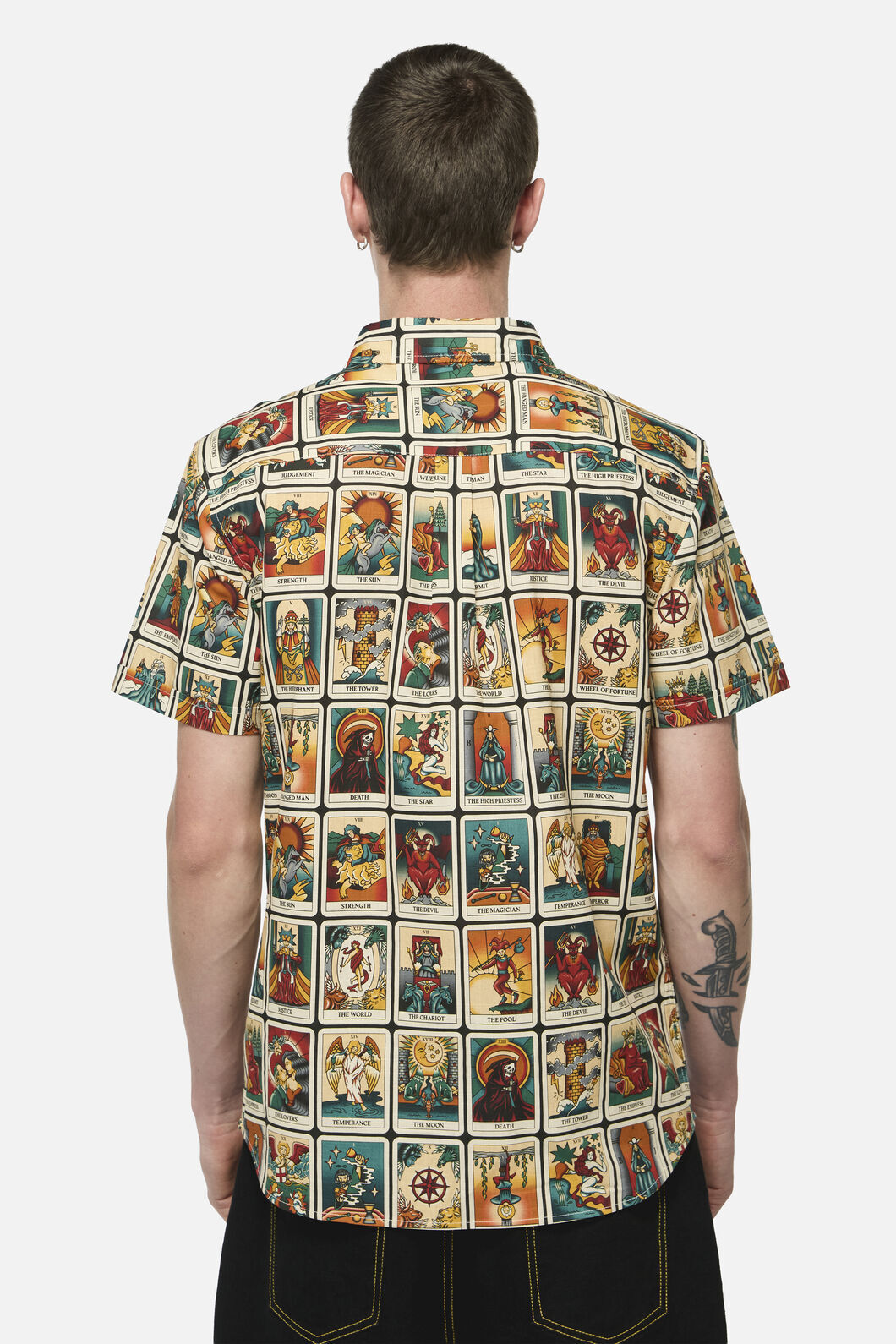 Dangerfield NZ - Tarot Print Goth SS Shirt - multi