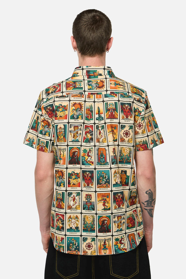 Dangerfield NZ - Tarot Print Goth SS Shirt - multi
