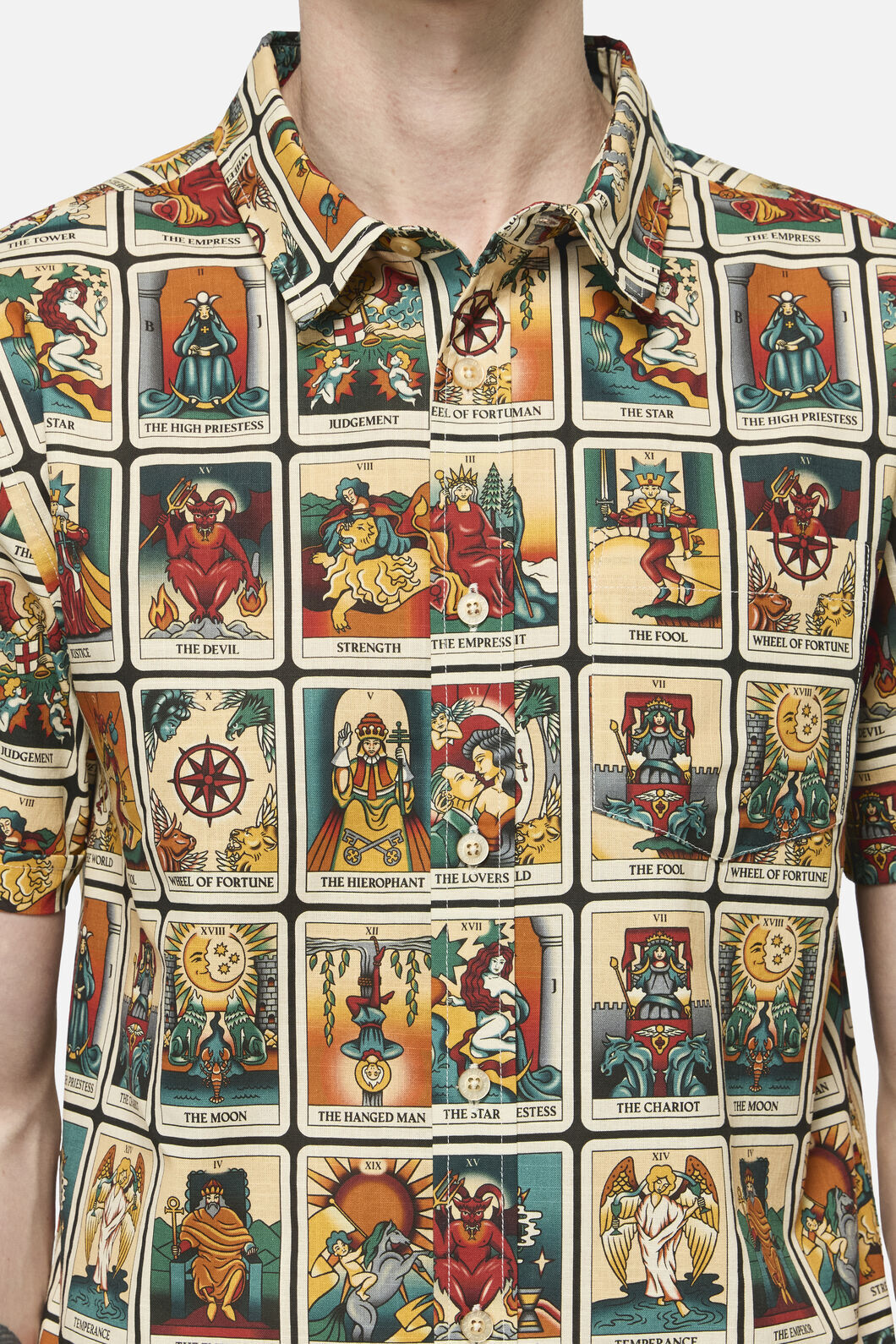 Dangerfield NZ - Tarot Print Goth SS Shirt - multi