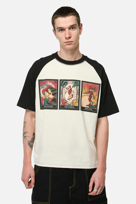 Dangerfield NZ - Tarot Spread Unisex Tee - cream