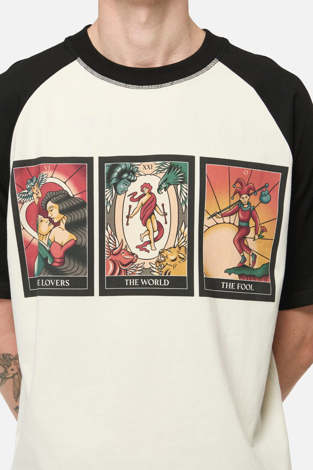 Dangerfield NZ - Tarot Spread Unisex Tee - cream