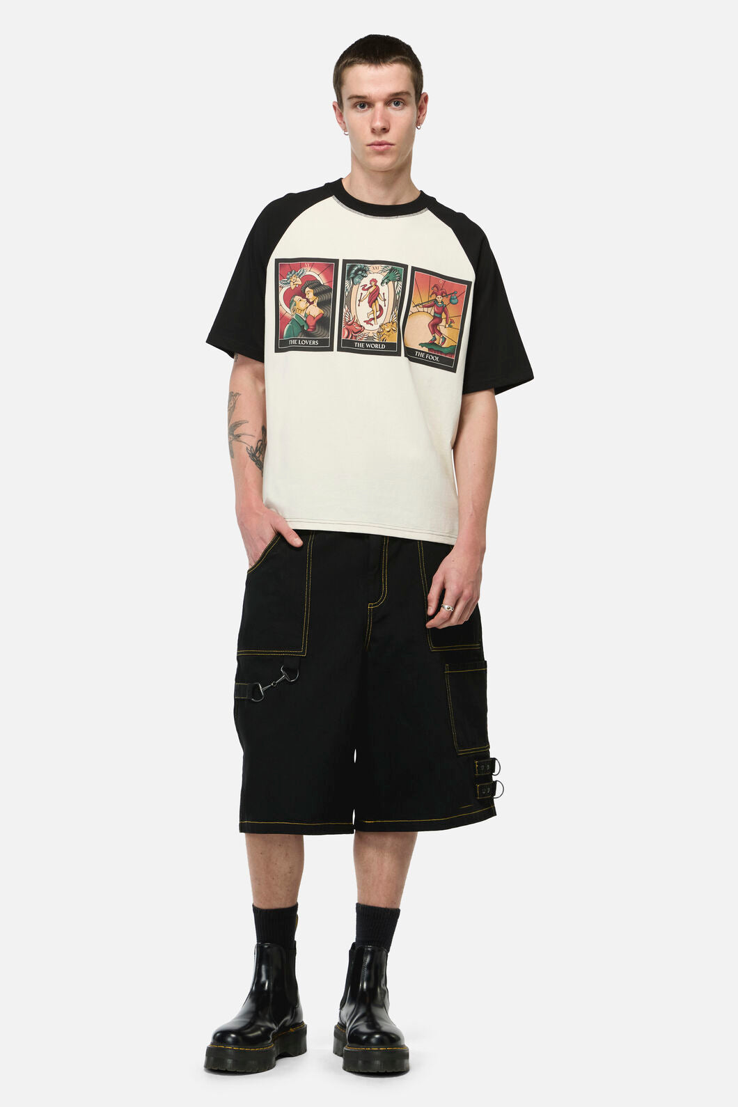 Dangerfield NZ - Tarot Spread Unisex Tee - cream