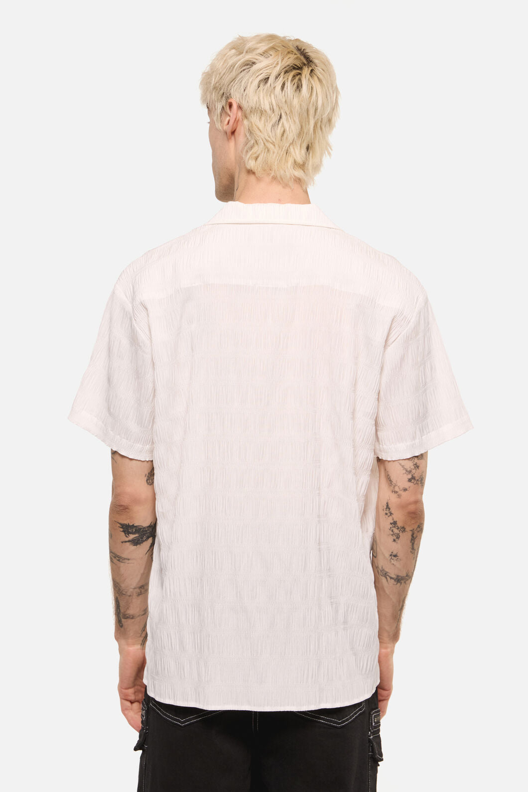 Dangerfield NZ - Pond Stripe Unisex Shirt - white