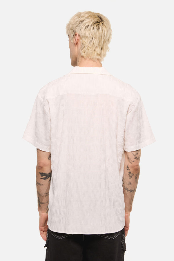 Dangerfield NZ - Pond Stripe Unisex Shirt - white