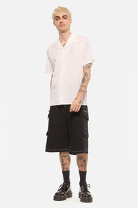 Dangerfield NZ - Pond Stripe Unisex Shirt - white