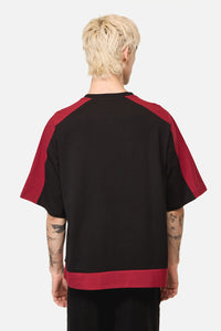Dangerfield NZ - Danger Sporty Goth Top - black-red