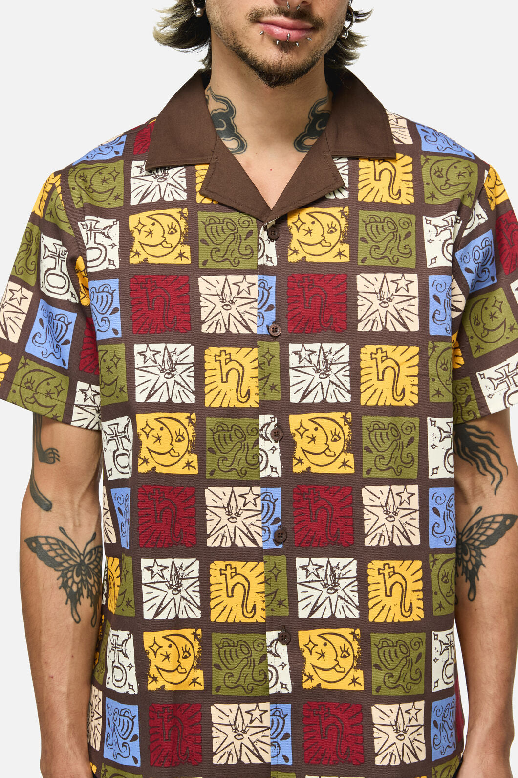 Dangerfield NZ - Stampz Shirt - multi