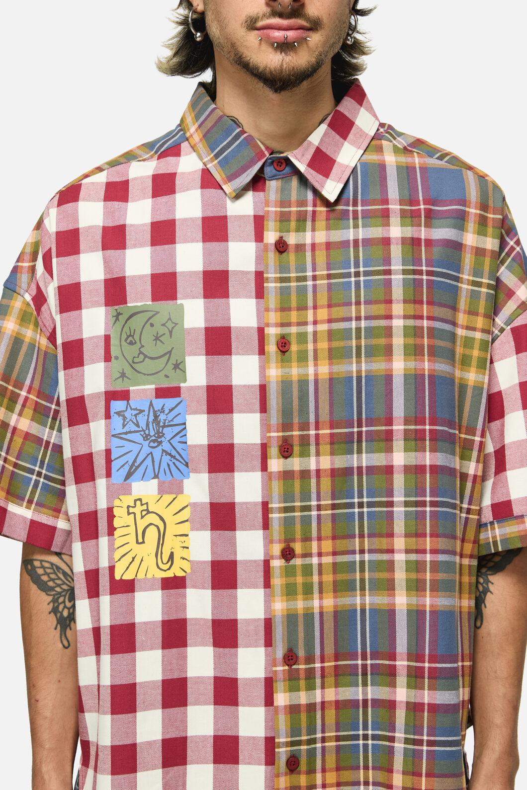 Dangerfield NZ - Jupiter Panel Shirt - multi